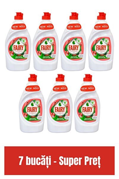 Fairy LIQUID DISHWASHING DETERGENT 450ML POMEGRANATE x7