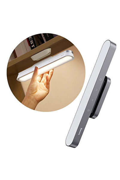 Baseus LED Desk Lamp for Reading with Magnetic Support DGXC-02, Gray