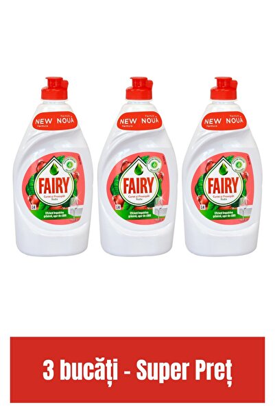 Fairy LIQUID DISHWASHING DETERGENT 450ML POMEGRANATE x3