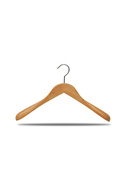 NYN Wooden M-023 Clothes, Jacket, Coat Hanger Women's 40cm 8 Pieces