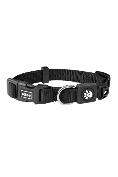 Doco Signature Nylon Collar (DCSN002)[Color - Black, Size - L]