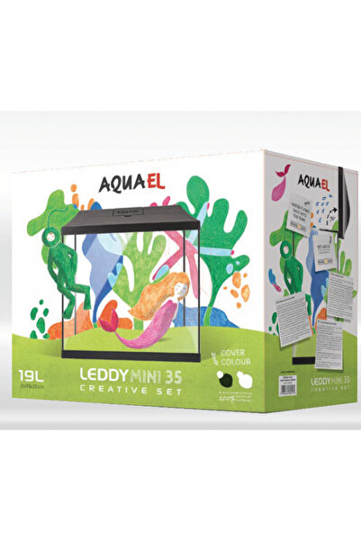 Aquael Aquarium Set Leddy Mini 35 Black