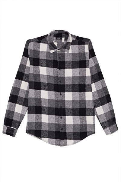 Tudors Ανδρικό πουκάμισο εφαρμοστό με λεπτή εφαρμογή καρό χειμερινό πουκάμισο...