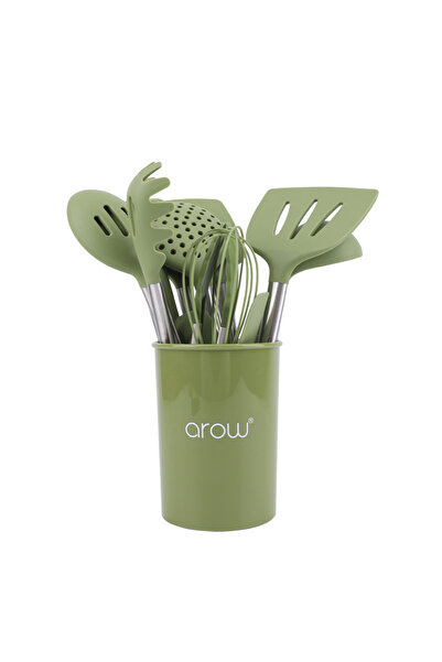AROW Guvnor 15 Piece Silicone Serving Set - Green