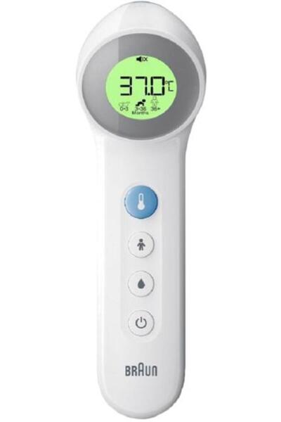 Braun Termometru cu infraroșu pentru frunte BNT400, alb