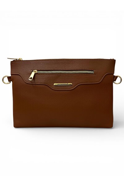 Sanmorris Portofoliu pentru femei din piele artificială, cu curea reglabilă p...