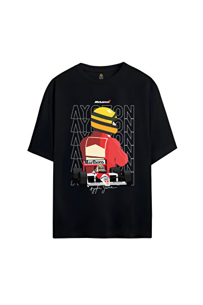 SVART WEAR Ayrton Senna Printed Oversize T-Shirt
