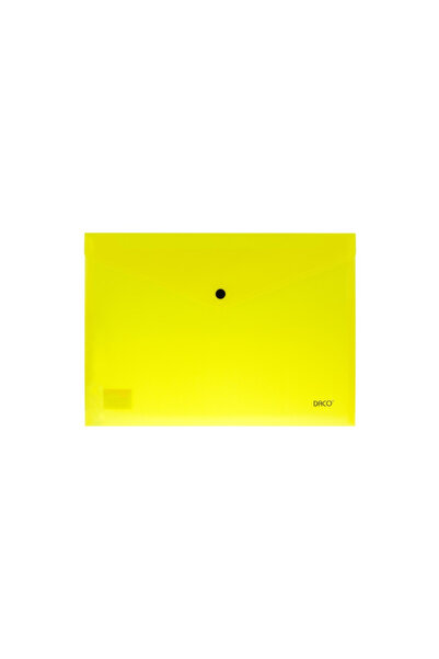 daço A4 Plastic Folder With Yellow Staple