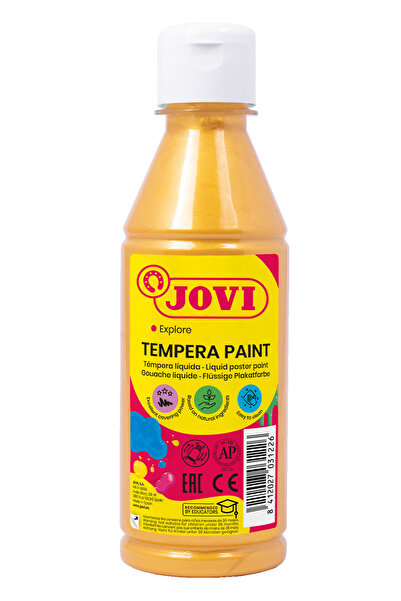 Jovi Tempera lichidă pe bază de apă, 250 ml - Auriu