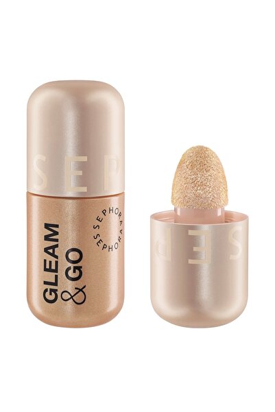 SEPHORA Gleam & Go Second Skin Finish Liquid Illuminator 02 on the Clock Elsb...