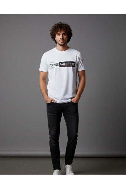 FUNSTYLE Το λευκό μπλουζάκι με στάμπα