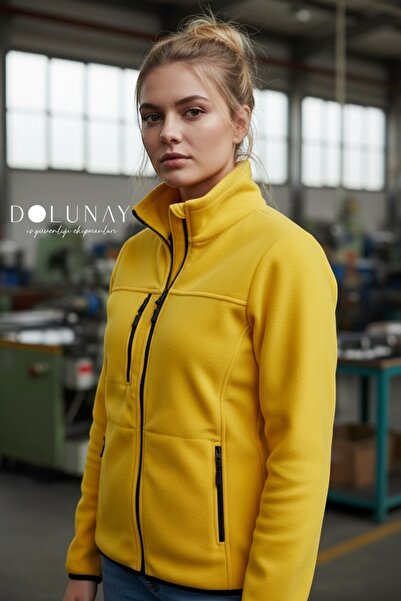 canan erman dolunay iş güvenliği ekipmanları Polar Jacket with 3 Pockets