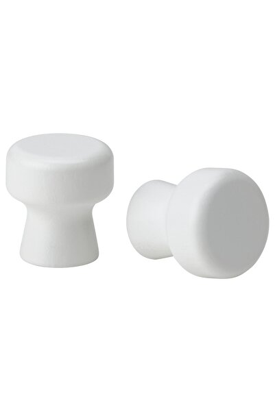IKEA ODLINGSGRÄNS Round Handle, White, 27 mm
