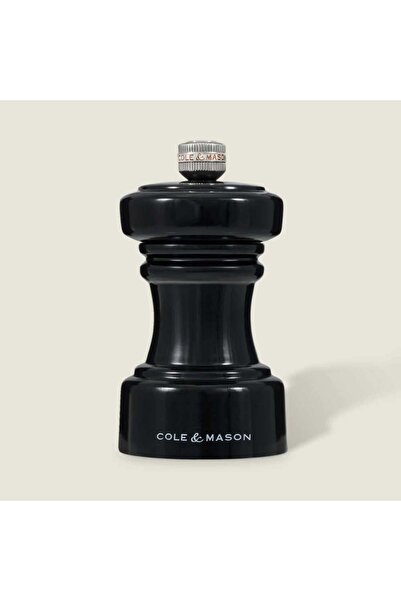 Cole & Mason Hoxton Glossy Black Pepper Mill 104mm