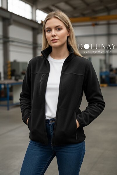 canan erman dolunay iş güvenliği ekipmanları Polar Jacket with 3 Pockets