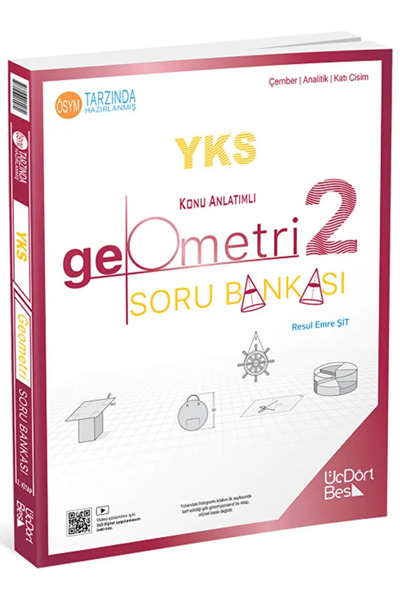 Arı Yayıncılık Üç Dört Beş Yayıncılık Yks Tyt Ayt Geometri Konu Anlatımlı Sor...