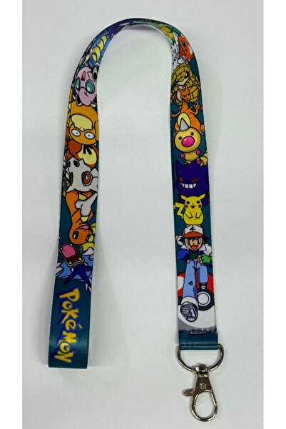 Class Üniforma Neck Lanyard |   Pokemon Patterned Health and Corporate Use
