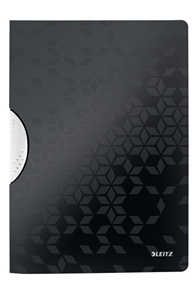 Leitz Plastic Folder With Clip Black ColorClip Wow