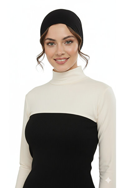 Sonbaharmoda Turtleneck Hijab Neck Collar with Sleeves Multi-Purpose Savior B...