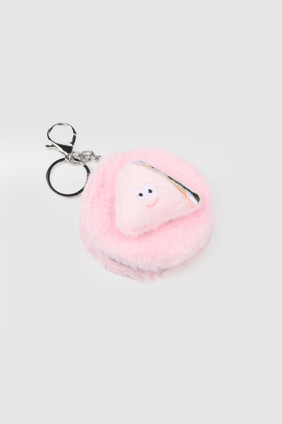 La La'Graccio Paris Lagraccio Paris Plush Hamburger Figured Mirror Bag Charm ...