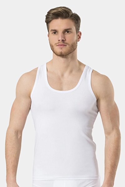 Şahin 6 Pieces of 100% Cotton Single Jersey Men's Undershirts