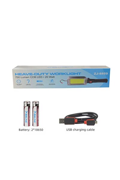 OEM Lampa de lucru LED, 20 Watt, portabila, magnetica, cu carlig, 34x7x5 cm, ...