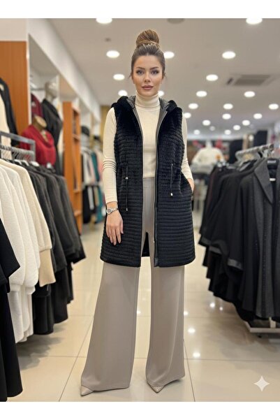 Soff Peluş Kadın Şık Yelek