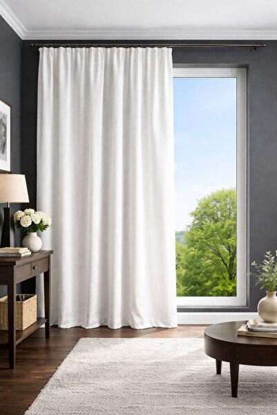 ESDEH Satin Sunshade Curtain – First Quality Satin Fabric - Professional Inst...