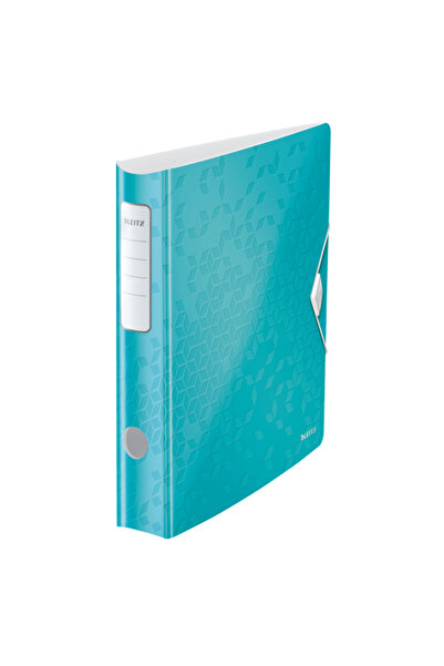 Leitz Laminated Lever Arch File 6.5 Cm 180 Degree Turquoise Active WOW
