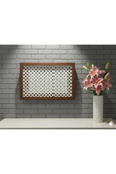 EyluX Shop Modern Decorative Wall-Mountable Fuse and Modem-Wifi Storage Box 25X35 cm Depth 10cm