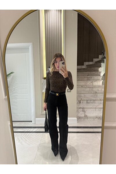 CKBUTİK Siyah Orjinal Marka Straight Jean