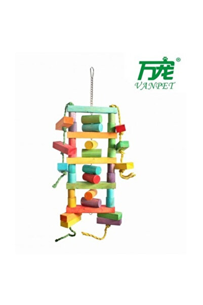 Vanpet لعبة طيور طبيعية ونظيفة 0253 - 81×20 سم