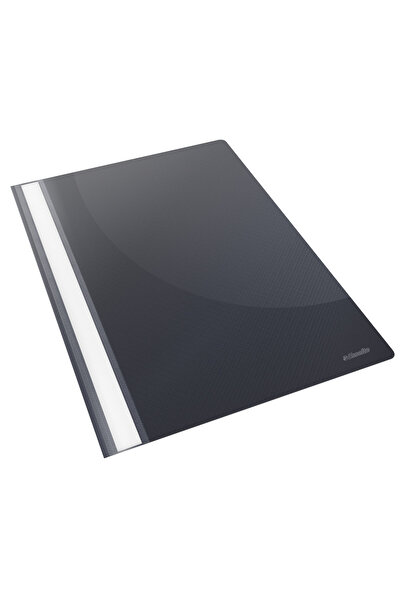 Esselte Plastic Slide File Black 25/Set