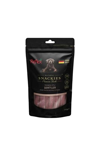 Reflex Snackies Natural Manda Etli Şerit Tahılsız Köpek Ödül Maması 1 Adet 17...