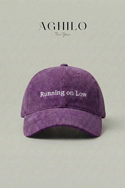 Aghilo Velvet Kep Hat – Running on Low / Works at Low Levels Embroidered |   ...