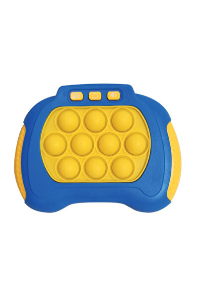 Lumi LUXURY Pop It Electronic Toy with Lights Sound Blue Yellow 13x5x9.5cm