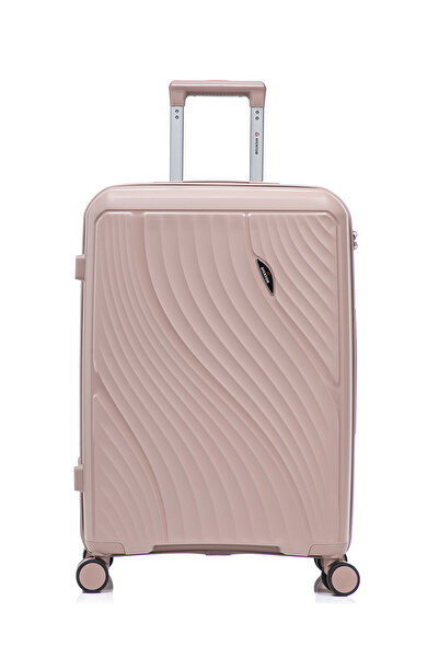 aventor AV106 large trolley, 75x50x29.5 cm, polypropylene, checked luggage, T...
