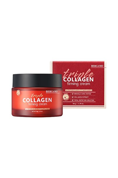 Bergamo كريم شد البشرة بالكولاجين الثلاثي 50 غرام