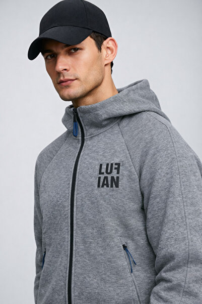 Lufian Ανδρική αθλητική φόρμα Ice, ανθρακί