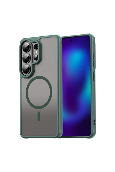 Techsuit Samsung Galaxy S26 Ultra HaloFrost II MagSafe, πράσινο