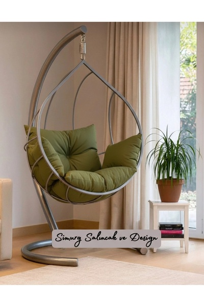 SİMURG SALINCAK VE DESİGN Gümüş Damla Salıncak- Armut Salıncak