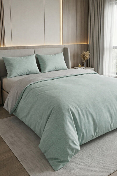 Miabella Home Комплект спално бельо от памук за двойно легло Комплект спално ...