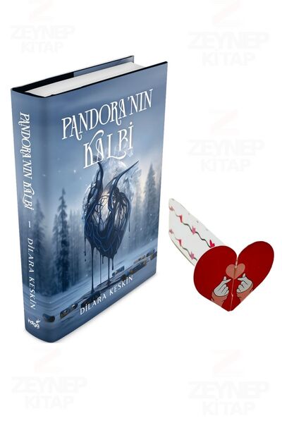 İndigo Kitap Pandora’nın Kalbi 1 (Ciltli) / Dilara Keskin-Özel Tasarım Kalp A...