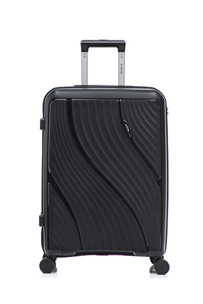 aventor AV106 large trolley, 75x50x29.5 cm, polypropylene, checked luggage, T...
