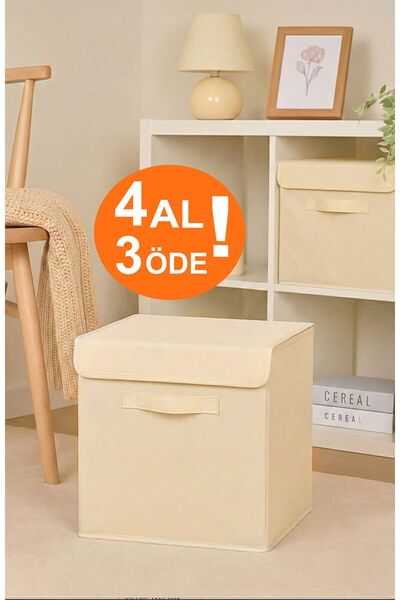 she berrak Складаний контейнер для зберігання іграшок та білизни з кришкою 30...