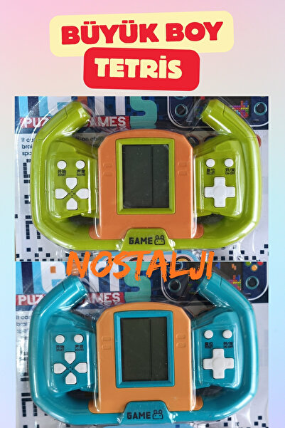 OYUNKAFASI BÜYÜK BOY TETRİS OYUNCAK NOSTALJİK