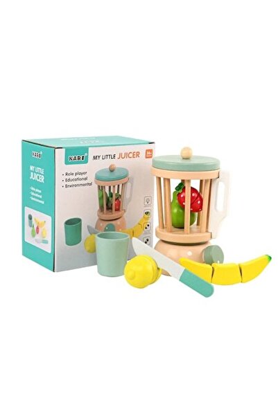 KABI Set de blender pentru felierea fructelor din lemn