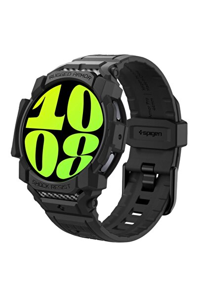 Spigen Carcasă Rugged Armor Pro pentru Samsung Galaxy Watch 7 44mm - Negru Mat