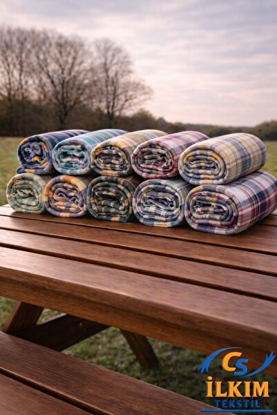 cs ilkim Ekose 10'lu Çok Amaçlı Sofra Bezi & Piknik Örtüsü & Masa Örtüsü 140 ...