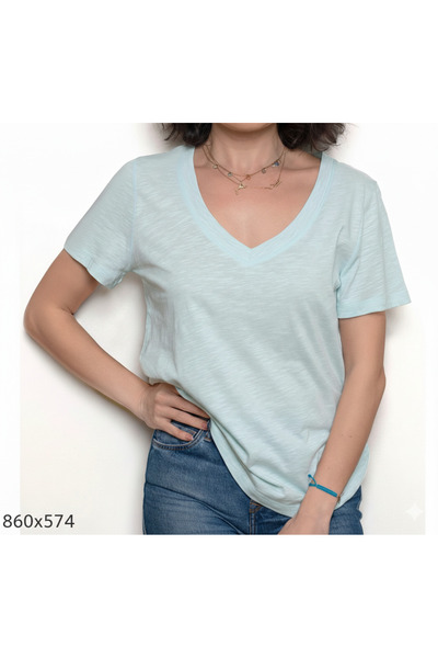 Butik Kadın Flamlı TShirt